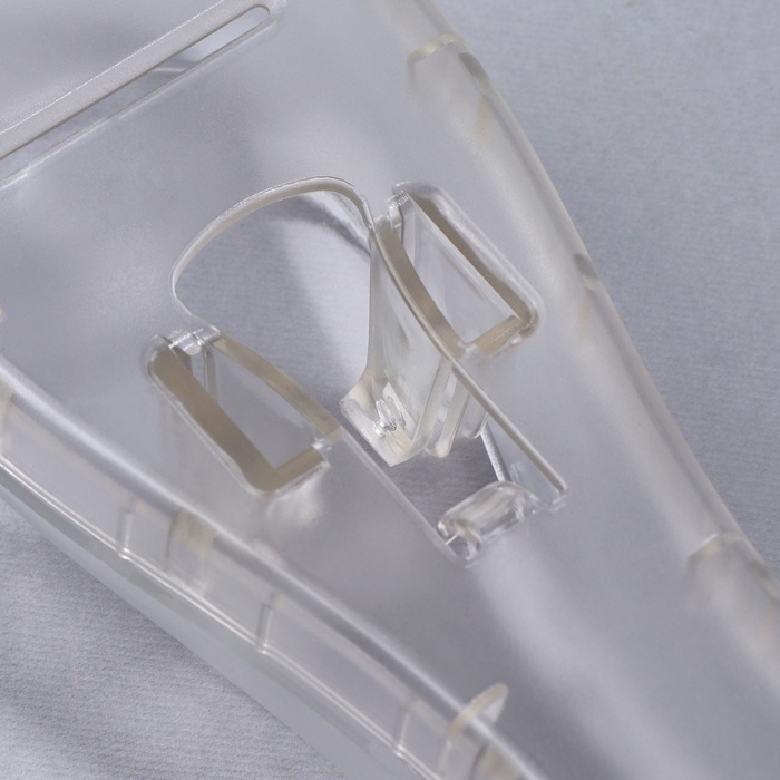 Органайзер для бритвы, с крышкой, вентилируемый, 16,2 &times; 6,1 см, цвет прозрачный