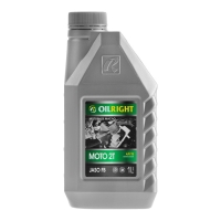 Масло моторное OILRIGHT МОТО 2T API TB, 1 л