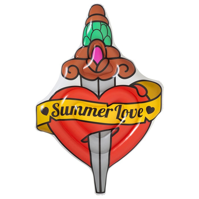 Матрас для плавания Summer Love Tattoo, 198 x 137 см, 43265 Bestway Матрас для плавания Summer Love Tattoo, 198 x 137 см, 43265 Bestway