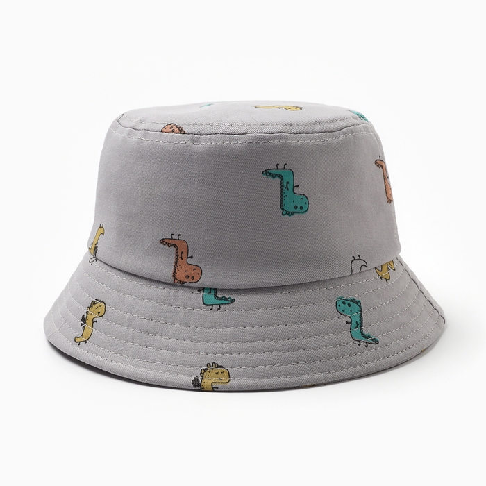 Панама Детская KAFTAN Панама Детская KAFTAN "Дино" р.50 серый