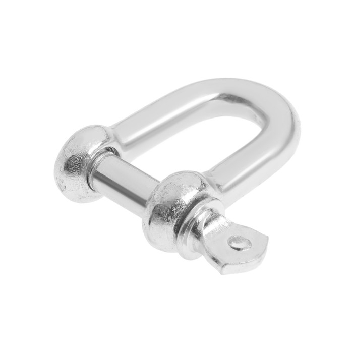 Скоба такелажная, тип прямой, 10 мм, цинк, 50 шт Скоба такелажная, тип прямой, 10 мм, цинк, 50 шт