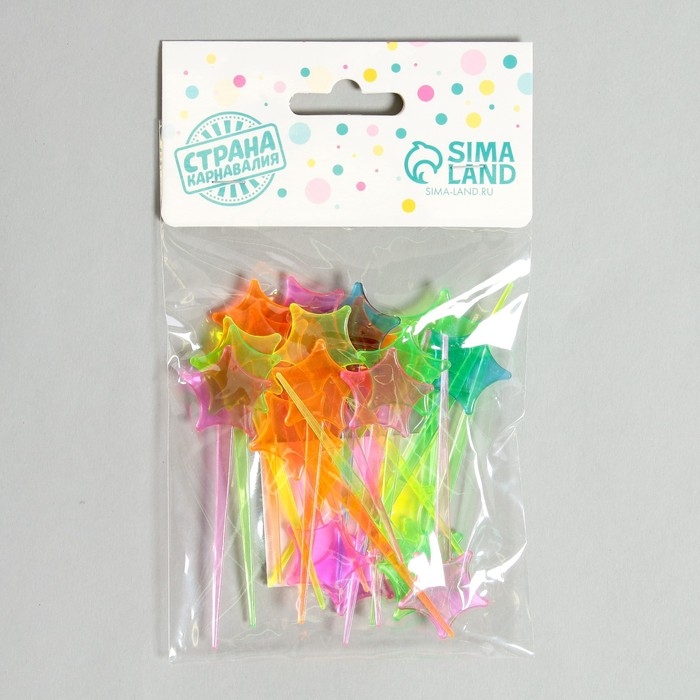 Шпажки для канапе «Звезда», набор 24 шт. Шпажки для канапе «Звезда», набор 24 шт.