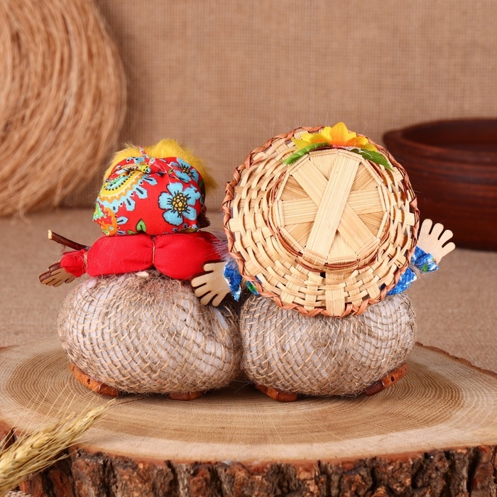 Оберег «Неразлучники», семейный, микс Оберег «Неразлучники», семейный, микс