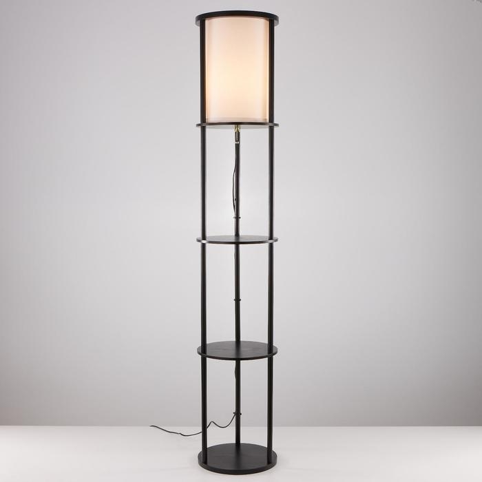 Торшер "Практик" Е27 40Вт черный 29х29х159 см