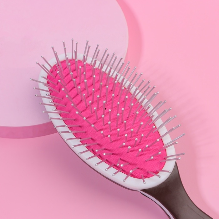 Расчёска массажная, 6 × 22 см, цвет МИКС Расчёска массажная, 6 × 22 см, цвет МИКС