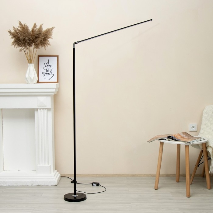 Торшер  Торшер "Луч" LED 20Вт 4000К черный 100х150 см