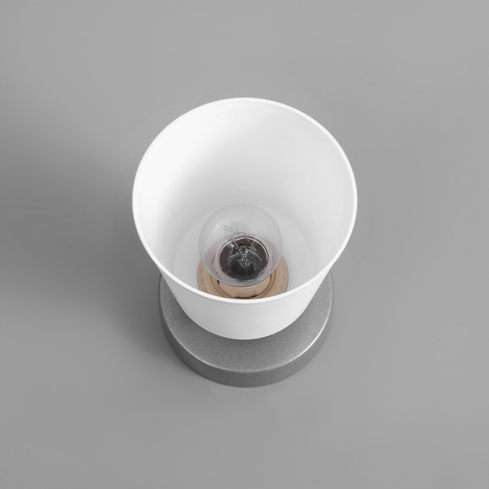 Люстра Алюмис 1хE27 40Вт хром 12х12х17 см Люстра Алюмис 1хE27 40Вт хром 12х12х17 см