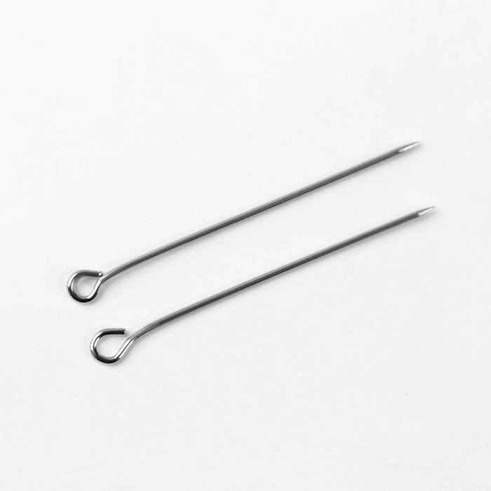 Булавки портновские, 30 мм, 500 ± 10 шт, цвет серебряный Булавки портновские, 30 мм, 500 ± 10 шт, цвет серебряный