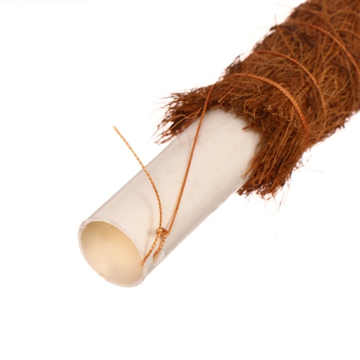 Опора для подвязки растений, h = 50 см, d = 2,5 см, кокосовая, Greengo Опора для подвязки растений, h = 50 см, d = 2,5 см, кокосовая, Greengo