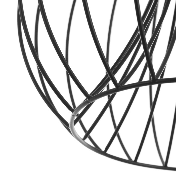 Светильник BayerLux  Светильник BayerLux "Шар" Е27 40Вт черный 30х30х30-130см