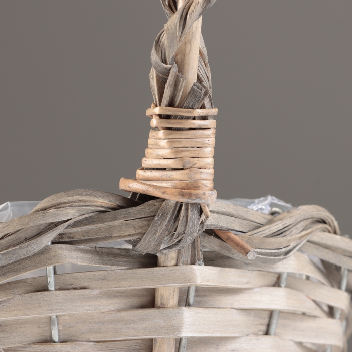 Набор корзин из 3 шт, 33x27xH15/54; 28x21xH14/49; 22x16xH13/45 см, ива Набор корзин из 3 шт, 33x27xH15/54; 28x21xH14/49; 22x16xH13/45 см, ива