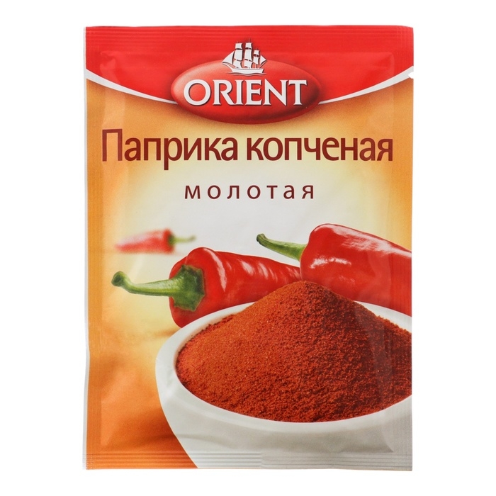 Паприка копченая молотая ORIENT, 10 г Паприка копченая молотая ORIENT, 10 г