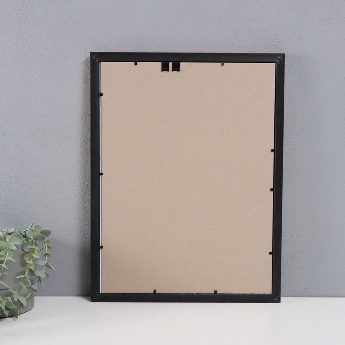 Фоторамка пластик Фоторамка пластик "Пиксель" 30х40 см, золото