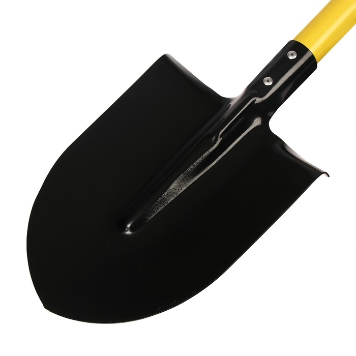 Лопата штыковая, острая, L = 121 см, металлический черенок, с ручкой Лопата штыковая, острая, L = 121 см, металлический черенок, с ручкой