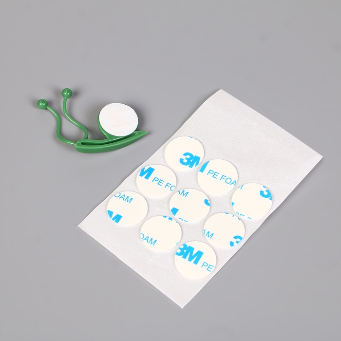 Крепления для вьющихся растений, настенные, самоклеящиеся, «Улитка», d = 10 мм, набор 10 шт., Greengo