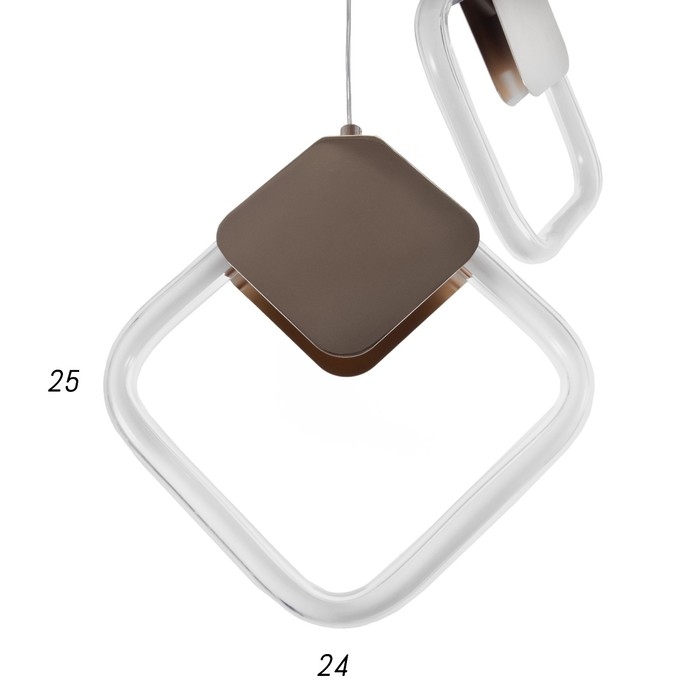 Светильник BayerLux 1794/3 LED 72Вт 3000К золото 43х43х23-123см