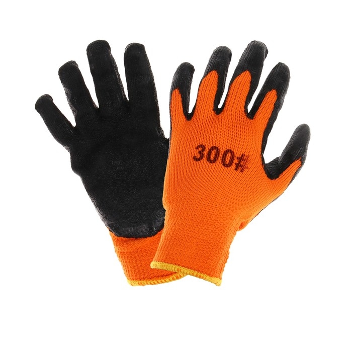 Перчатки садовые, нейлоновые, с латексным обливом, утеплённые, размер 10, МИКС, Greengo Перчатки садовые, нейлоновые, с латексным обливом, утеплённые, размер 10, МИКС, Greengo