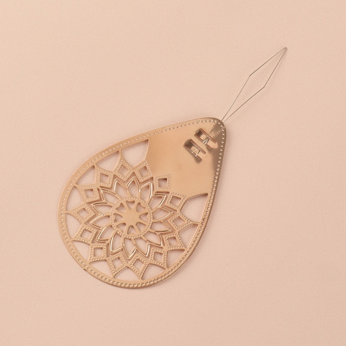 Нитковдеватель ажурный 6*2,8см бронзовый ТР Нитковдеватель ажурный 6*2,8см бронзовый ТР