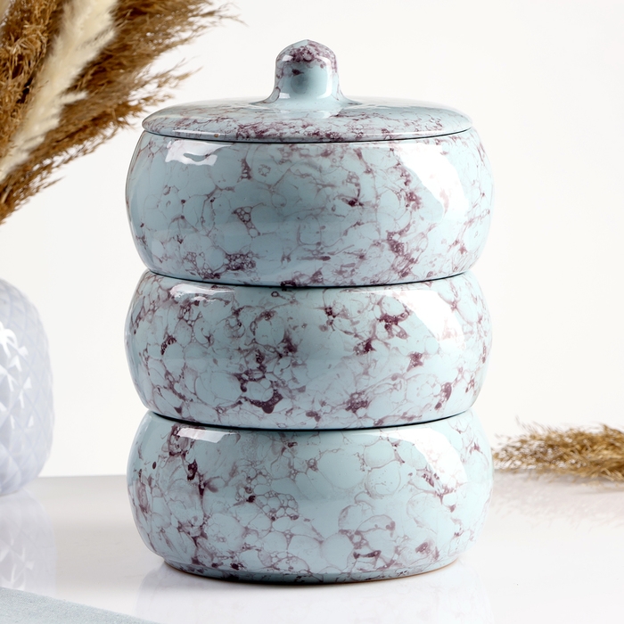 Набор для холодца  Набор для холодца "Русский" 3х0,9л / 16,5х23см, романтика