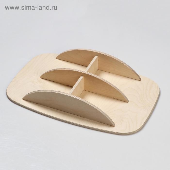 Доска балансировочная балансборд малая  Доска балансировочная балансборд малая "Freestyle Life", 50×33х0,9 см