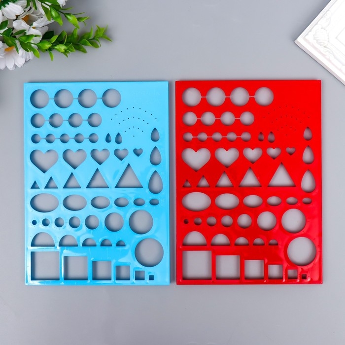 Линейка для квиллинга МИКС  21х15 см Линейка для квиллинга МИКС  21х15 см