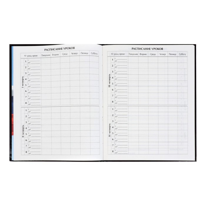 Дневник для 5-11 классов, "Пантера", твердая обложка 7БЦ, глянцевая ламинация, 48 листов