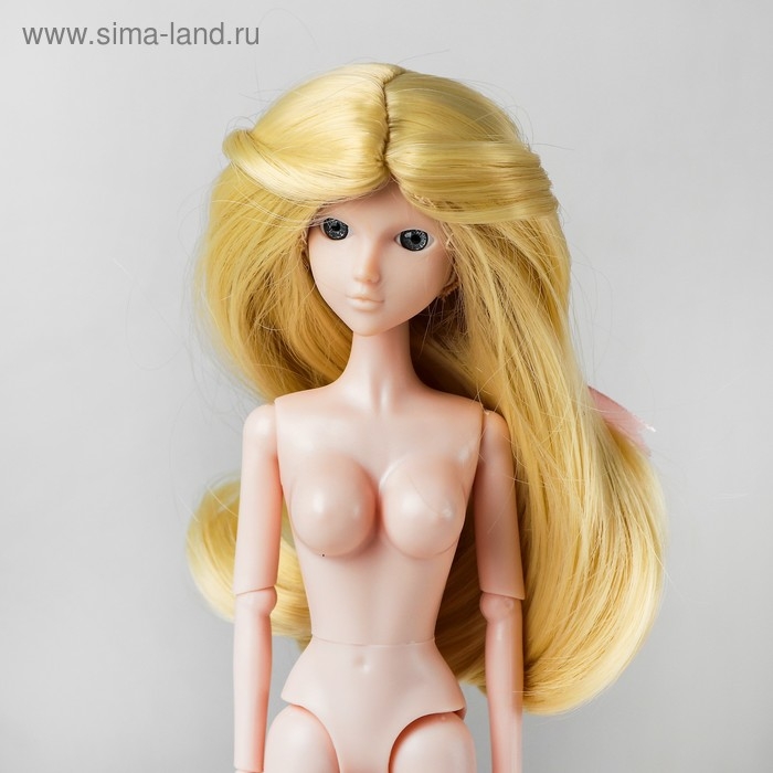 Волосы для кукол «Волнистые с хвостиком» размер маленький, цвет 613