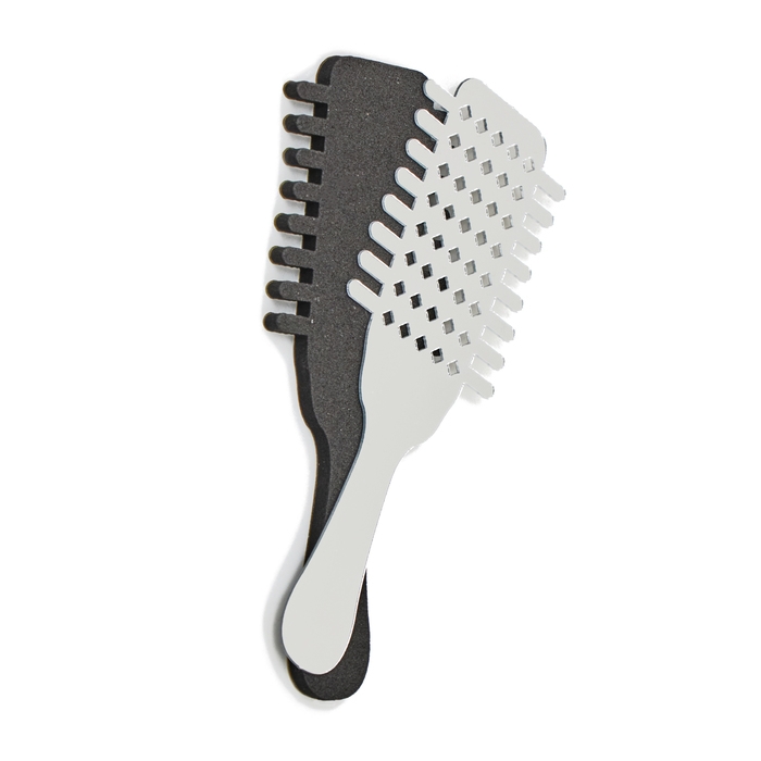 Часы настенные интерьерные, 3d  Часы настенные интерьерные, 3d "Салон красоты", наклейка, большие, d-120 см