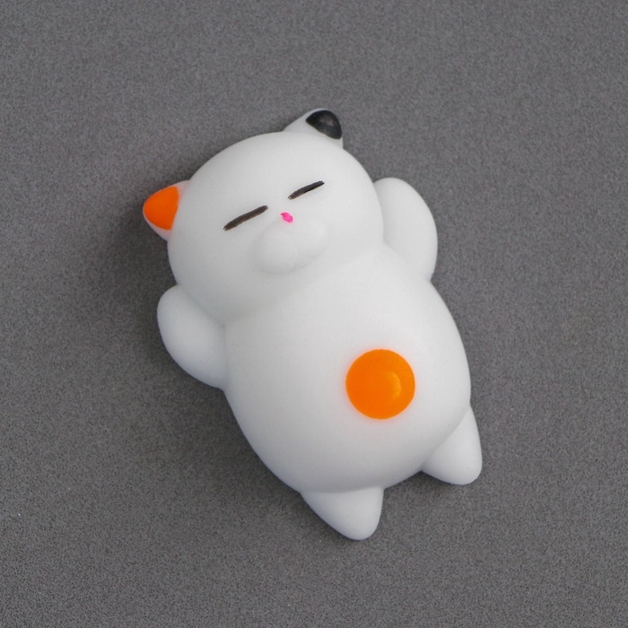 Сквиш антистресс «Кошечка», набор мялок 3 шт, цвет белый Сквиш антистресс «Кошечка», набор мялок 3 шт, цвет белый