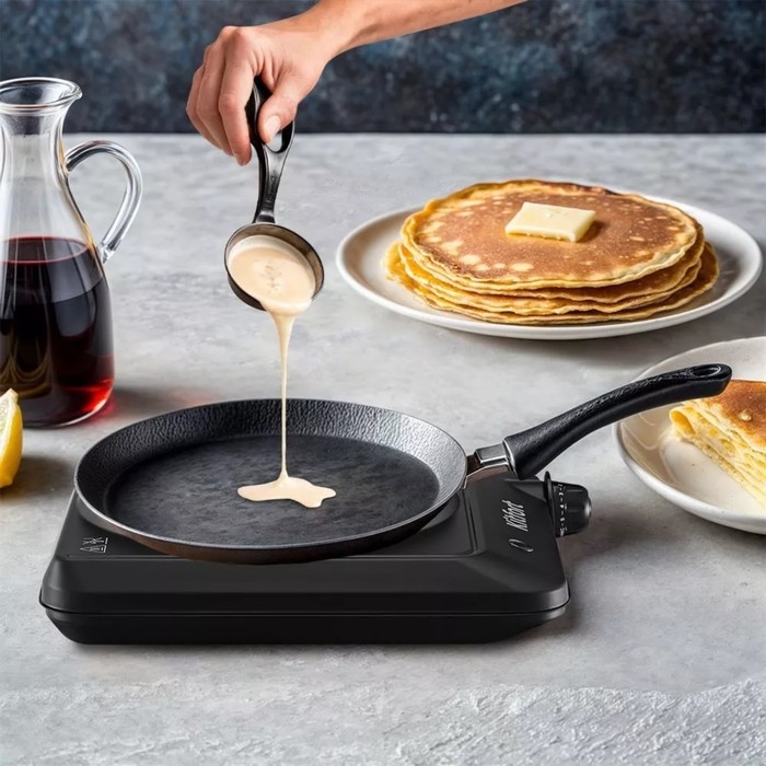 Плитка инфракрасная Kitfort КТ-170, 1200 Вт, 1 конфорка, чёрная Плитка инфракрасная Kitfort КТ-170, 1200 Вт, 1 конфорка, чёрная