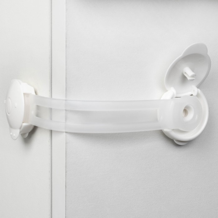 Набор блокираторов для дверей и ящиков, универсальные, 3 шт., цвет белый/прозр, Крошка Я Набор блокираторов для дверей и ящиков, универсальные, 3 шт., цвет белый/прозр, Крошка Я