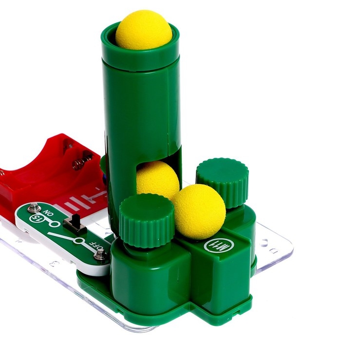 Электронный конструктор «Метательная машина», 11 деталей, 6 шариков Электронный конструктор «Метательная машина», 11 деталей, 6 шариков