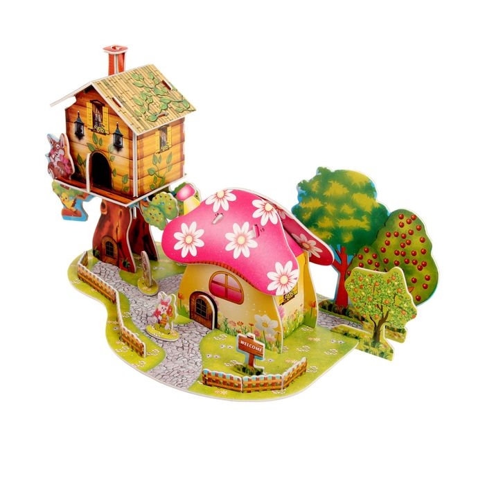 Конструктор 3D «Сказочный замок» Конструктор 3D «Сказочный замок»