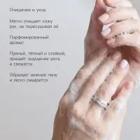 Мыло для рук парфюмированное Soul&Skin тонка и мускус, 285 мл