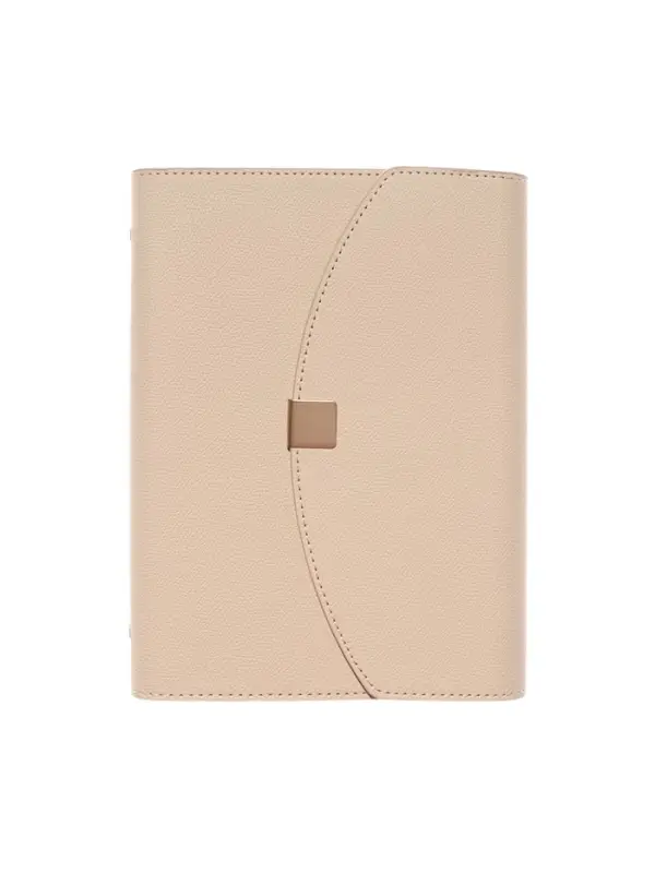 Органайзер на кольцах, A5, с клапаном, 80л, линия, к/зам, Бежевый Органайзер на кольцах, A5, с клапаном, 80л, линия, к/зам, Бежевый