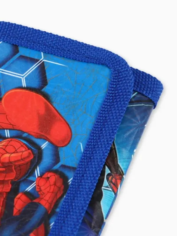 Кошелек детский на липучке &laquo;Супергерой&raquo;, синий 9&times;9&times;1