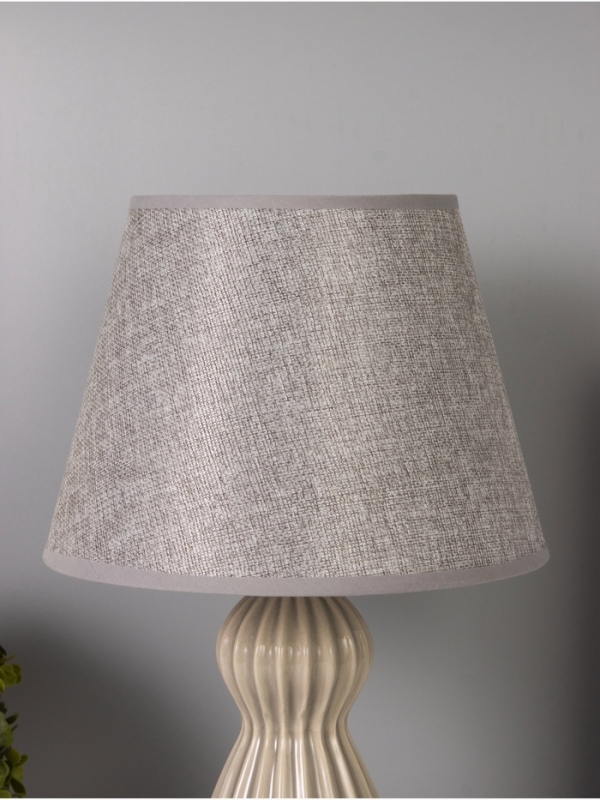 Лампа настольная Лампа настольная "Поэзия" 40Вт Е14 срый 24х24х38см