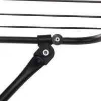 VETTA Сушилка напольная 10 м, 105х55х83см, металл, черная, СБ3-ГЛ/Ч