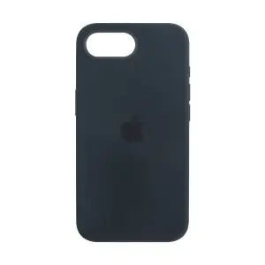 Чехол для iPhone 16e Silicone Case 100% ORG Black (MagSafe + анимация NFC) c LOGO