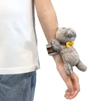 Мягкая игрушка на браслете &laquo;Кот Басик с бантиком&raquo;, 11 см