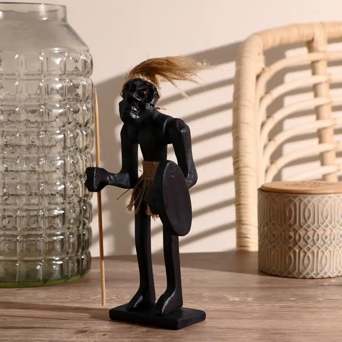 Сувенир «Абориген-рыцарь», 18 см, дерево Сувенир «Абориген-рыцарь», 18 см, дерево