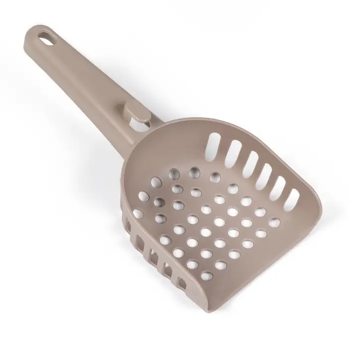 Совок для кошачьего туалета, 23&times;11&times;5.5, пластик, коричневый