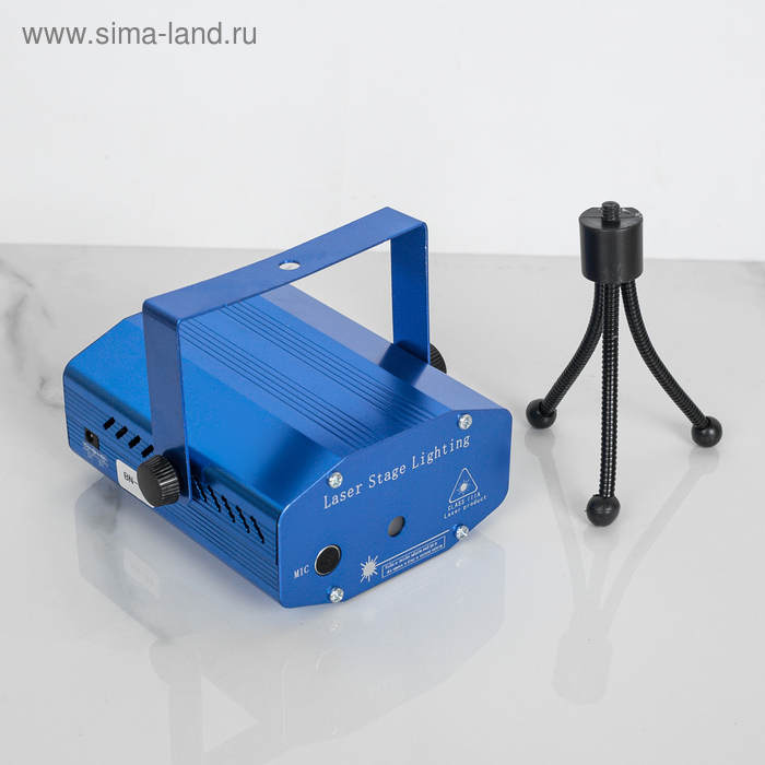 Световой прибор «Точки» 5 см, лазер, свечение красное/зелёное, 3 В Световой прибор «Точки» 5 см, лазер, свечение красное/зелёное, 3 В