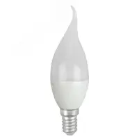 Лампа светодиодная LED 10 Вт 800Лм 4000К свеча на ветру нейтральный E14 220-240В LED BXS-10W-840-E14 Red Line
