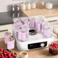 Йогуртница с баночками электрическая КТ-6396 - 260 Вт