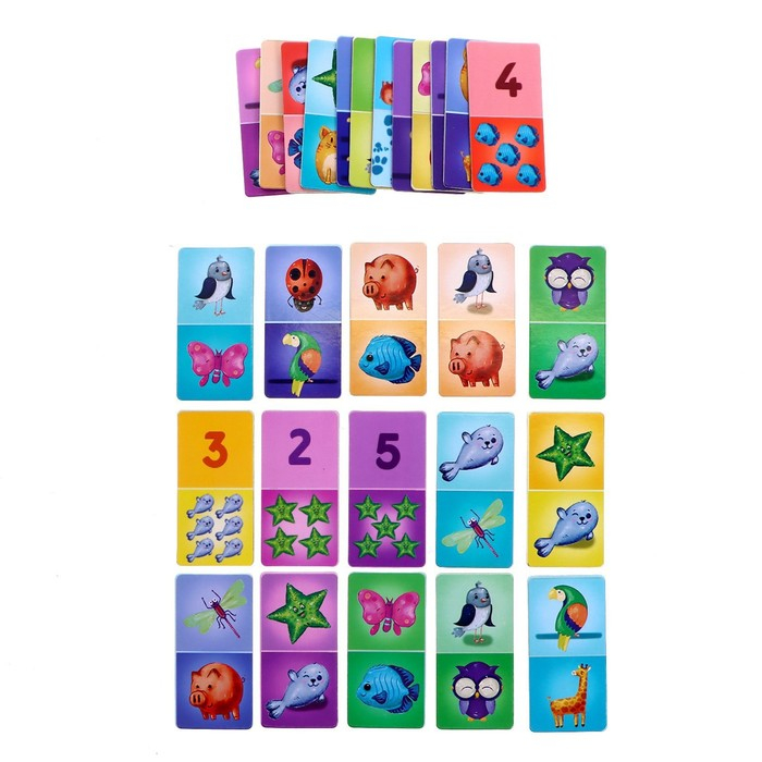 Настольная игра «3 в 1» мемо, лото, домино, 2-4 игрока, 3+ Настольная игра «3 в 1» мемо, лото, домино, 2-4 игрока, 3+