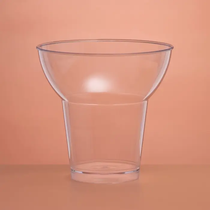 Форма пластиковая одноразовая для фуршета «Кубок», 250 мл, прозрачная