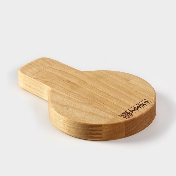 Подставка деревянная под ложку Adelica, 15×10×1,7 см, берёза Подставка деревянная под ложку Adelica, 15×10×1,7 см, берёза