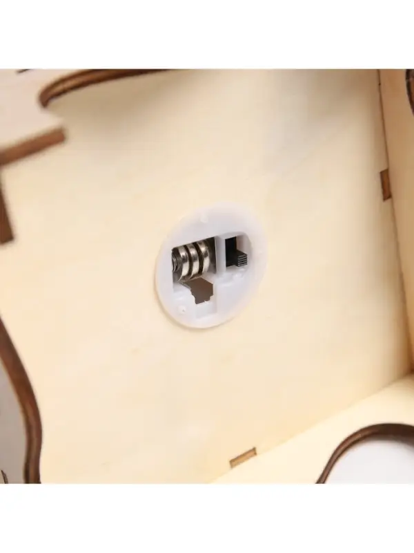 Светодиодная фигура &laquo;Снеговик в лесу&raquo; 13.5&times;19&times;13.5 см, дерево, от батареек LR1130&times;3, свечение тёплое белое