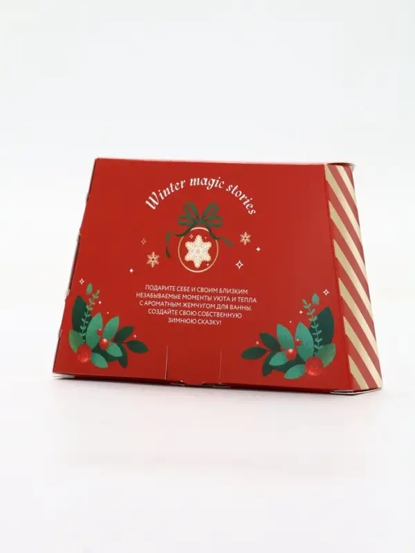 Жемчуг для ванны Winter Holidays, аромат ванильное печенье, 200 г, URAL LAB Жемчуг для ванны Winter Holidays, аромат ванильное печенье, 200 г, URAL LAB